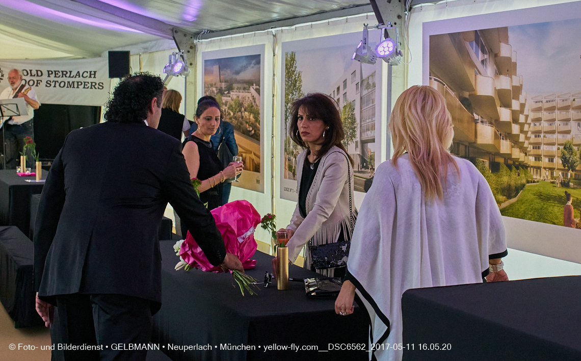 11. Mai 2017 - Grundsteinlegung für die LOGE und dem Kulturquadrat in Neuperlach